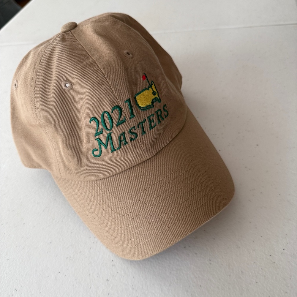 Masters Tan Baseball Cap